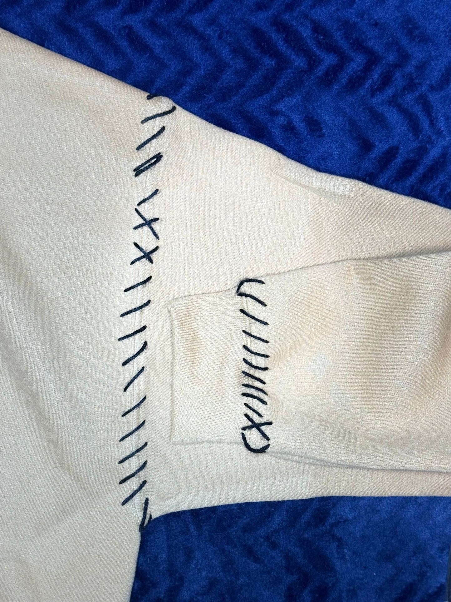 Stitched, Not Broken – Bear Hoodie