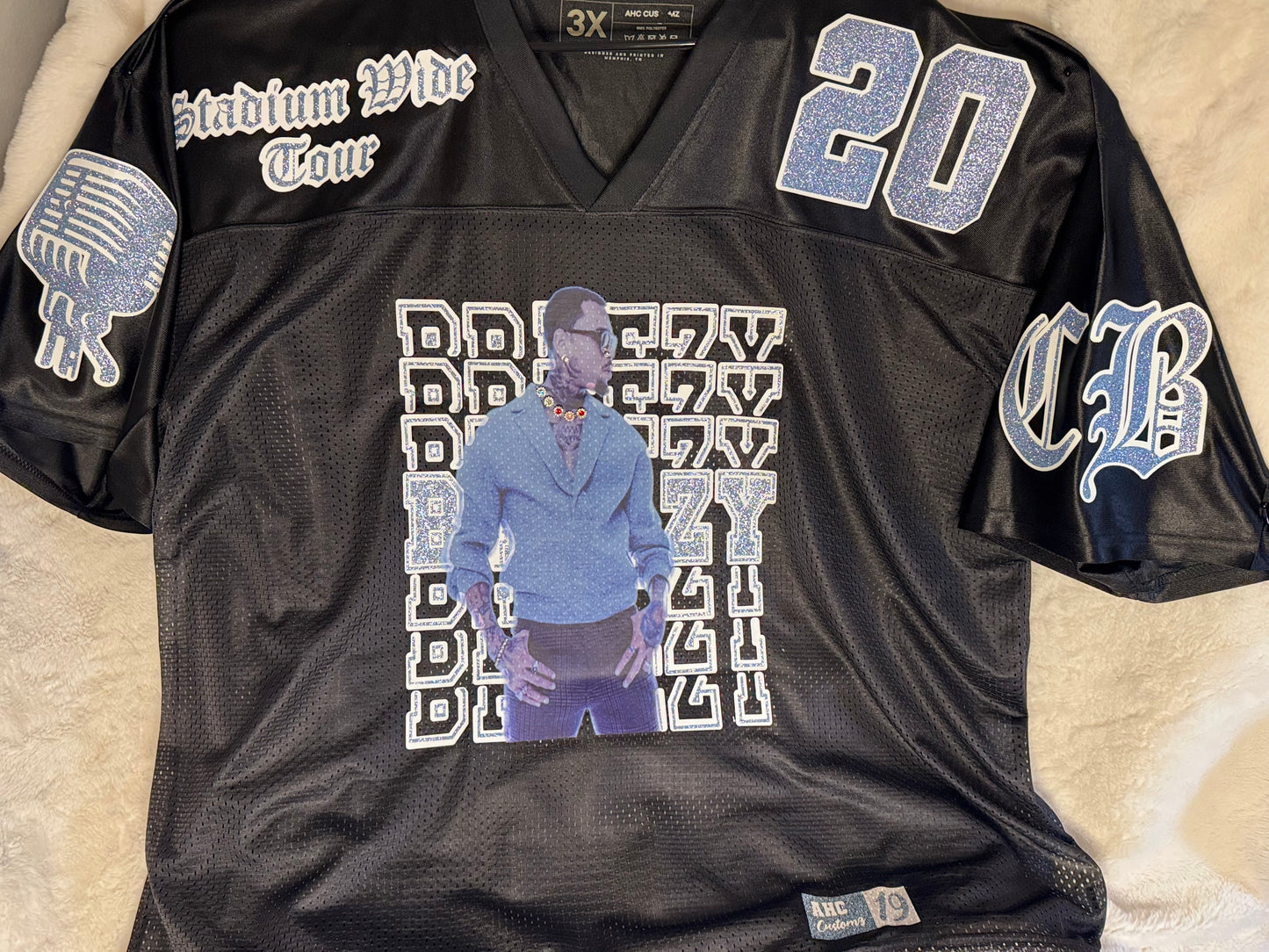 Breezy Bowl Jersey – Silver &  Glow Edition