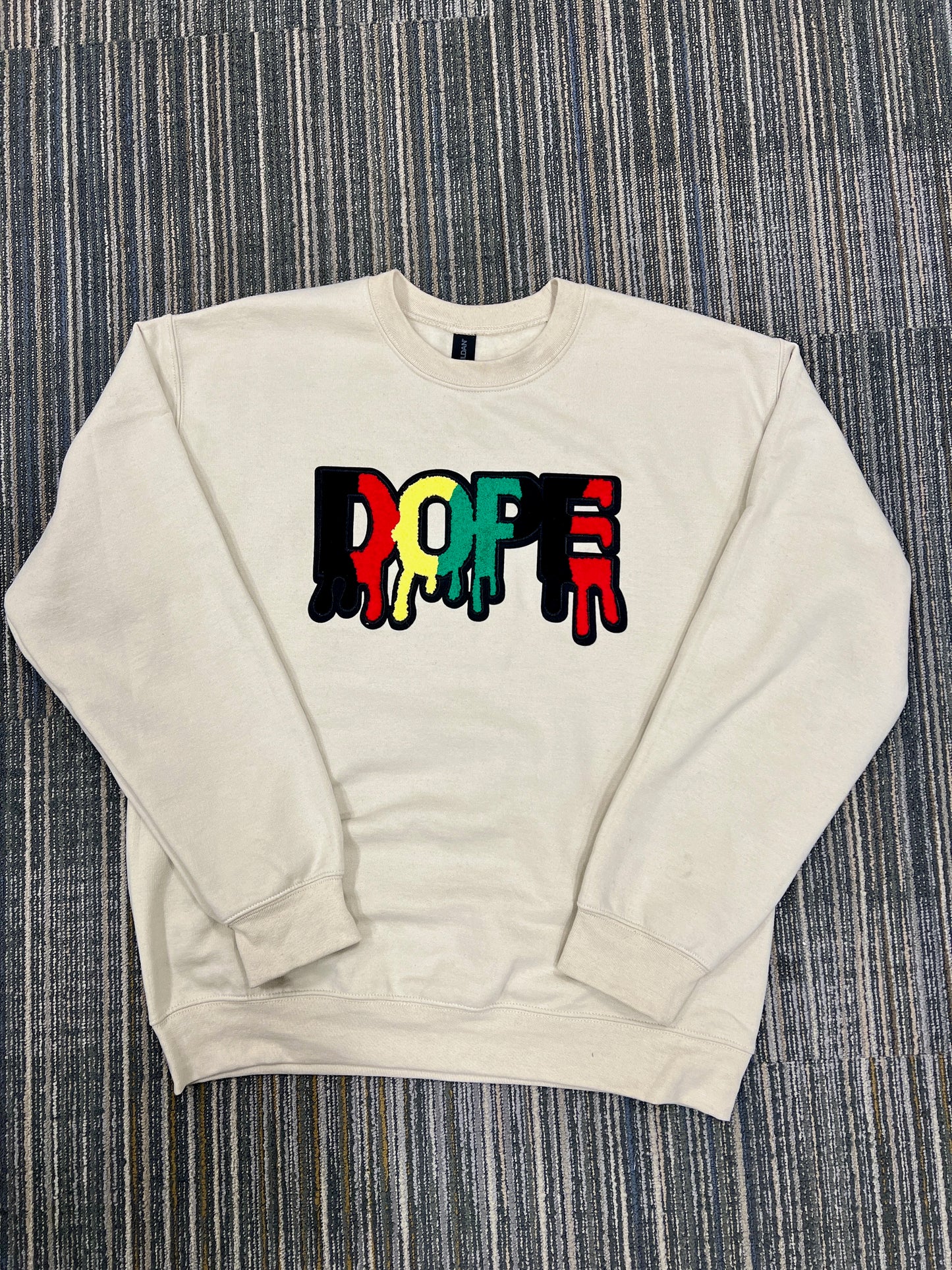 DOPE Pan-African Embroidered Crewneck | 1176