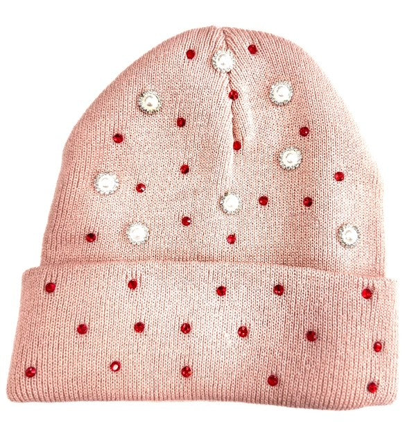 Onze76 Authentic Rhinestone Beanie
