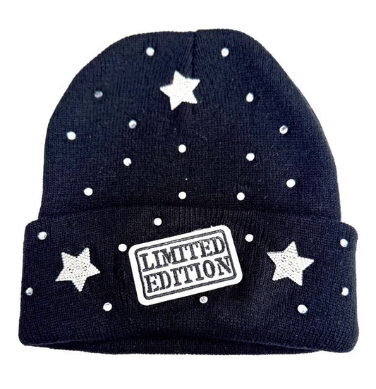 Onze76 Limited Edition Rhinestone Beanie