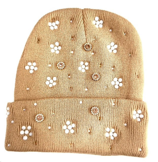 FLOWER POWER BEANIE