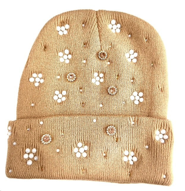 FLOWER POWER BEANIE